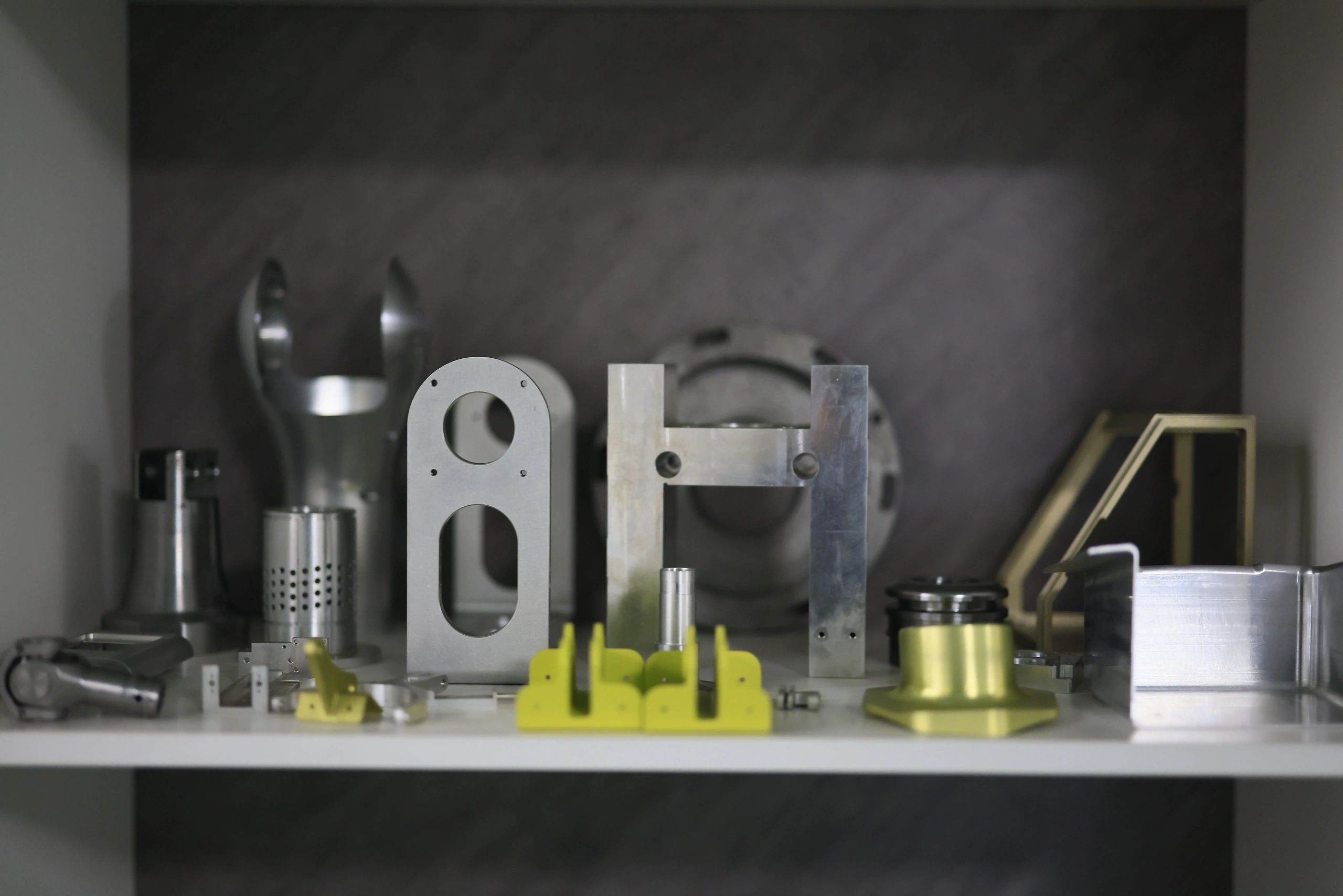 Machined parts in aluminium, steel, brass and engineering plastics