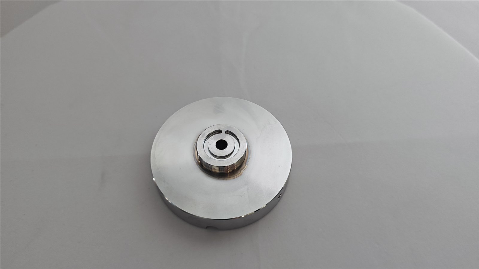 Single 6061 aluminium part with functional chrome plating