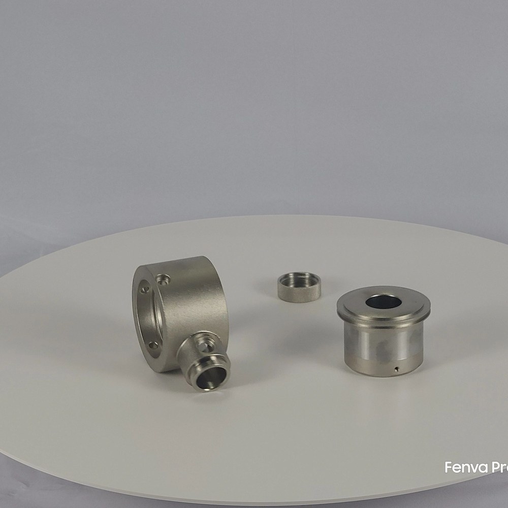 Passivated stainless steel with a clean, uniform surface