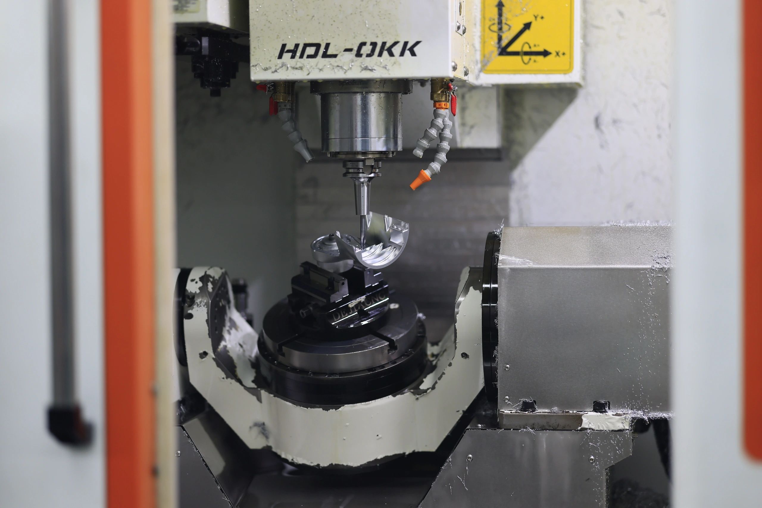 CNC machined 6061 aluminium robot arm component for humanoid robotics